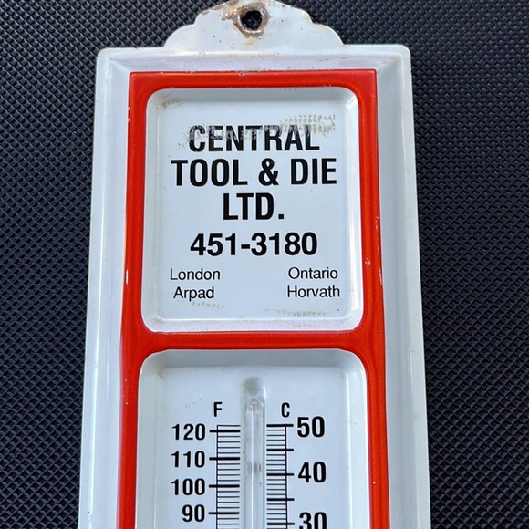 Vintage Indoor/Outdoor Thermometer - Picture 6 of 8